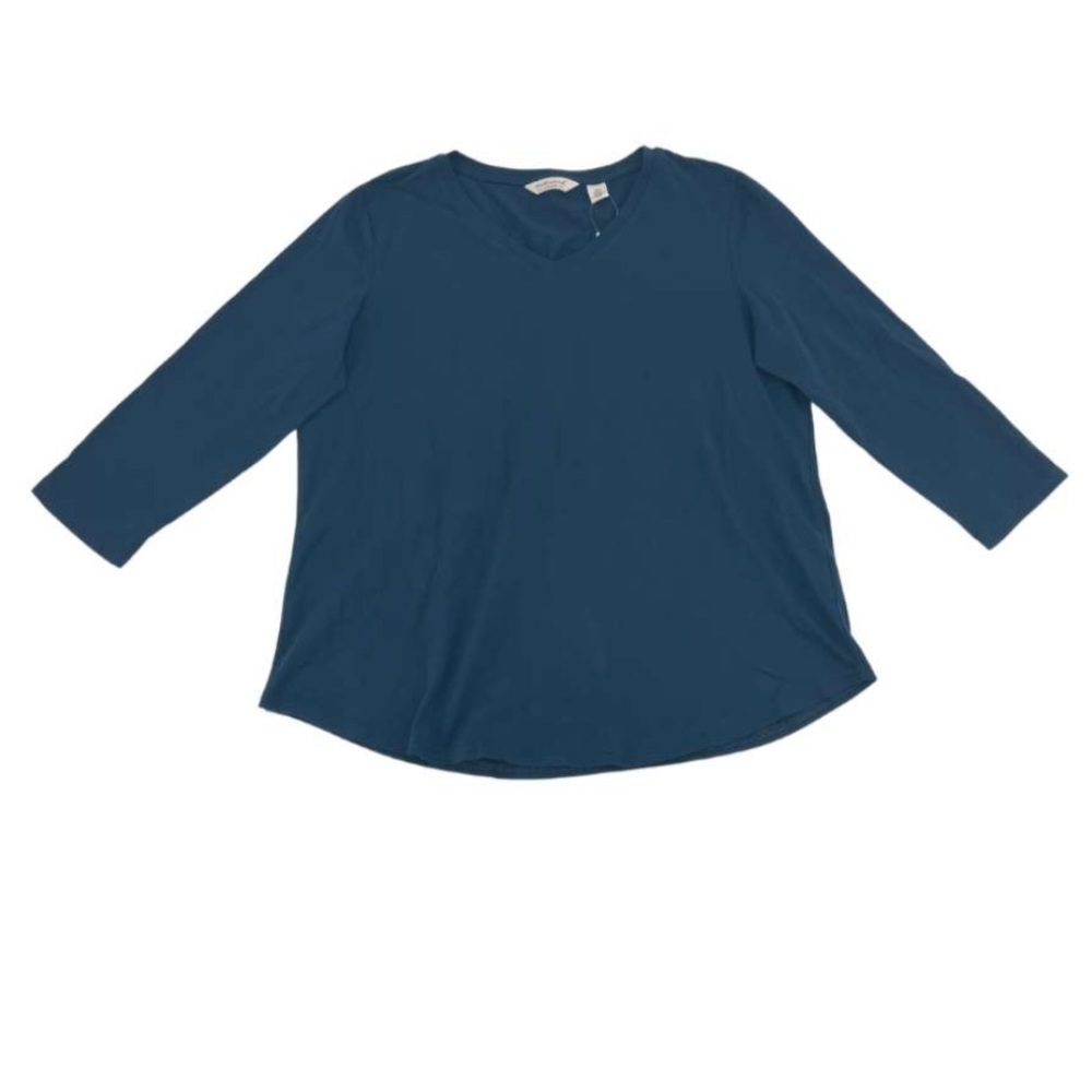 Weatherproof Vintage Women’s Grey 3/4 Length Sleeve Shirt
